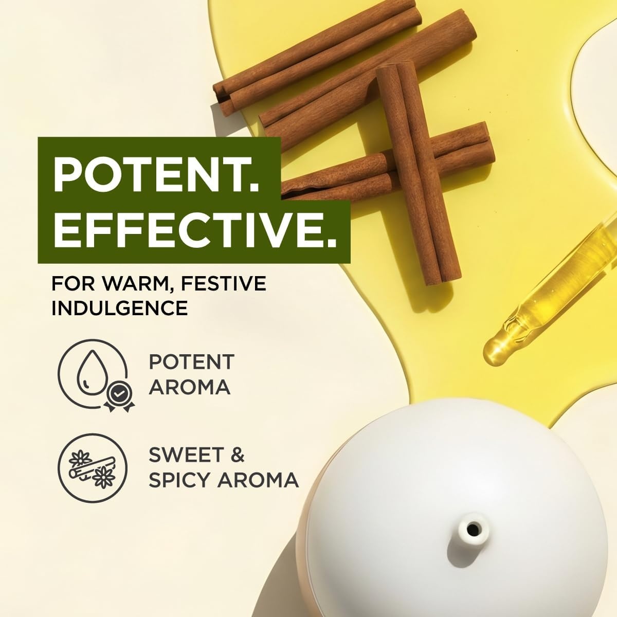 image:imageAgarwood Essential Oil for Skin Hair amp Diffuser 034 Fl OzCinnamon