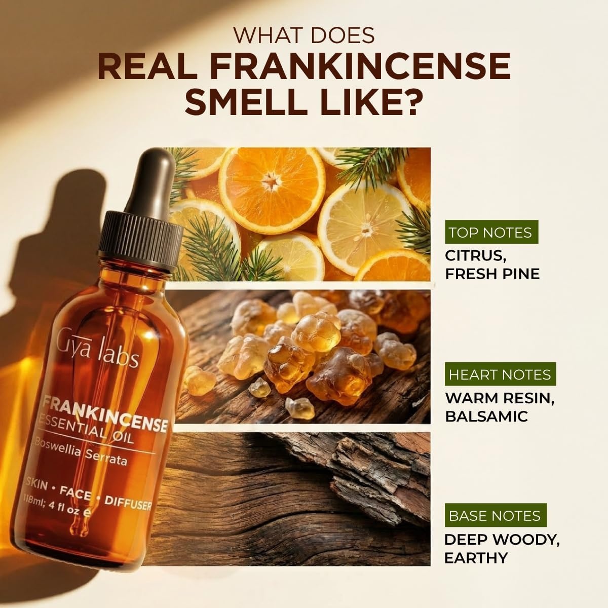 image:imageAgarwood Essential Oil for Skin Hair amp Diffuser 034 Fl OzFrankincense
