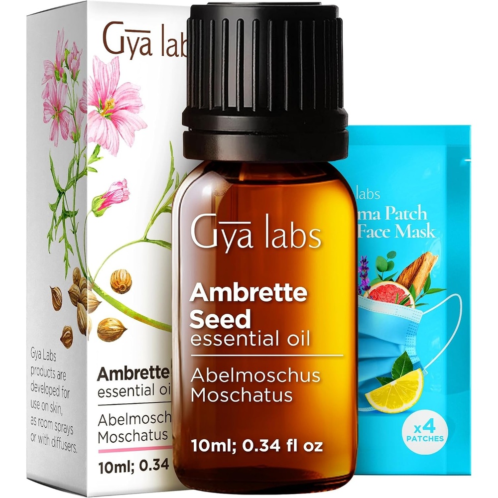 image:imageAgarwood Essential Oil for Skin Hair amp Diffuser 034 Fl OzAmbrette Seed
