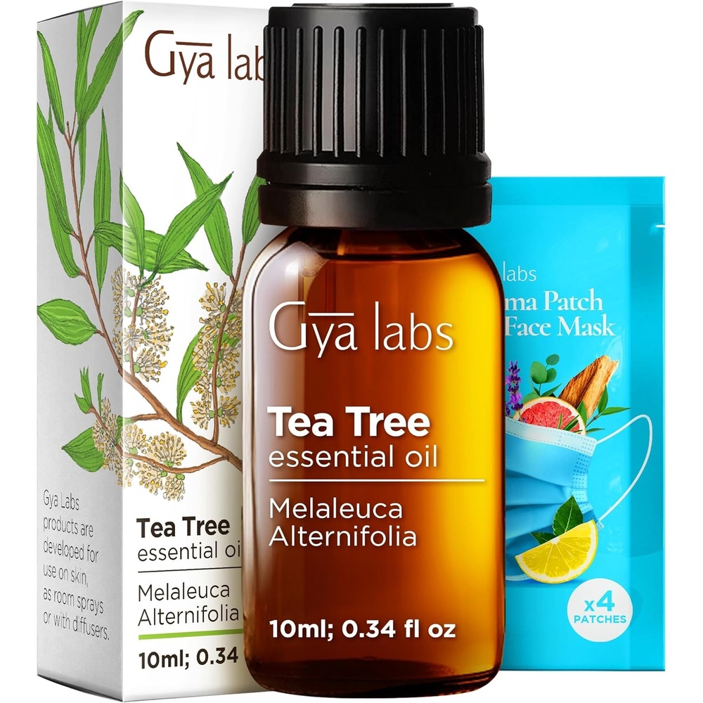 image:imageAgarwood Essential Oil for Skin Hair amp Diffuser 034 Fl OzTea Tree