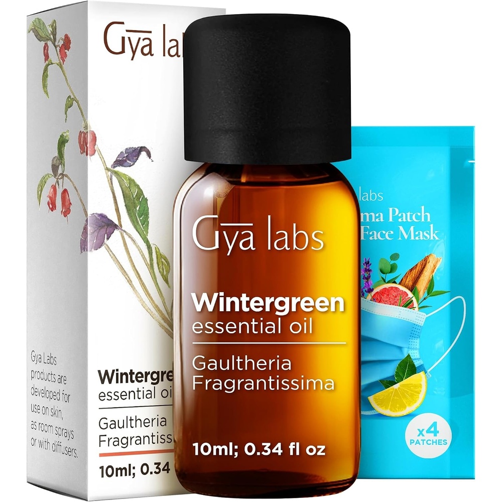 image:imageAgarwood Essential Oil for Skin Hair amp Diffuser  034 Fl OzWintergreen