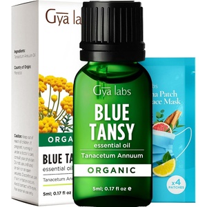 Agarwood Essential Oil for Skin, Hair & Diffuser – 0.34 Fl Oz(Blue Tansy)