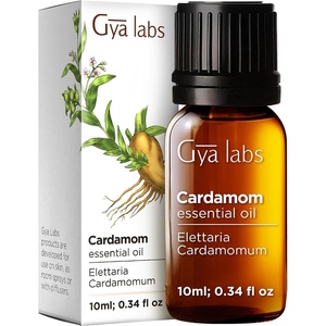 Agarwood Essential Oil for Skin, Hair & Diffuser – 0.34 Fl Oz(Cardamom)