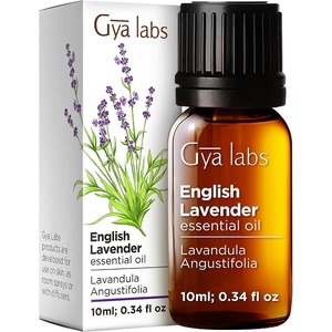 Agarwood Essential Oil for Skin, Hair & Diffuser – 0.34 Fl Oz(Lavender(English))