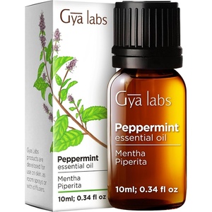Agarwood Essential Oil for Skin, Hair & Diffuser – 0.34 Fl Oz(Peppermint)