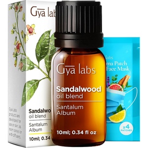 Agarwood Essential Oil for Skin, Hair & Diffuser – 0.34 Fl Oz(Sandalwood)