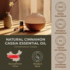 Cinnamon Cassia & Myrrh Essential Oil Set – Aromatherapy Grade Essential Oils Set – 2×0.34 fl oz – Gya Labs