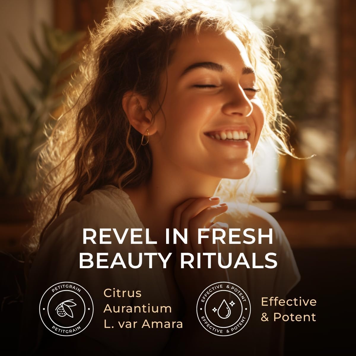 image:imagePetitgrain Essential Oil for Skin amp Lemon Essential Oil for Diffuser Set Aromatherapy Grade Essential Oils Set 2x034 fl oz Gya Labs