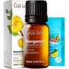 Gya Labs Bergamot & Ylang Ylang Essential Oil for Hair – Set – Premium Grade Essential Oils for Diffuser, Aromatherapy, Hair Care, Skin Care, Body, Massage & DIY Candle Making Scents