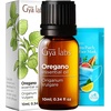 Tea Tree Oil for Skin & Oregano Oil Essential Oil for Skin Set – Aromatherapy Grade Essential Oils Set – 2×0.34 fl oz – Gya Labs